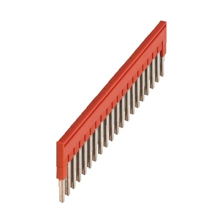 Linergy, Plug-in bridge, Linergy TR, 20 points, for 2.5mm² terminal blocks, red, 20 way, set of 10