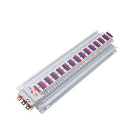 Acti9, SAU Chassis, 250A, 3Ph, 84 poles, 18mm for iC60 MCB and RCBO, top or bottom