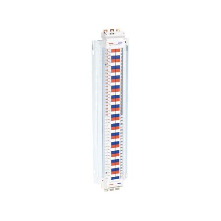 Acti9, SAU Chassis, 250A, 3Ph, 84 poles, 18mm for iC60 MCB and RCBO, dual feed