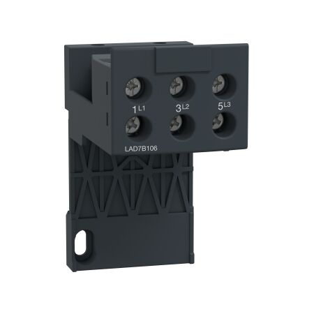 TeSys LR97D, Adapter terminal block, TeSys Deca,for separate mounting of LRD01...D35/LR3D02...D35/LR97D