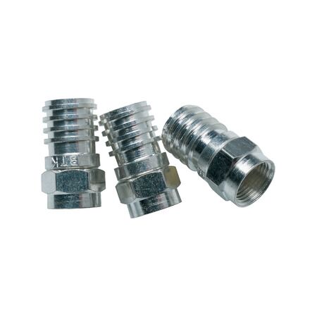 Clipsal Actassi, Crimp Type Connector, F-Type, Blister Pack of 100