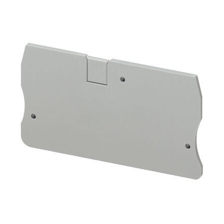 Linergy, Cover plate, Linergy TR, 2 points, 2.2mm width, for spring terminals NSYTRR62, grey, Set of 50