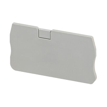 Linergy, Cover plate, Linergy TR, 2 points, 2.2mm width, for spring terminals NSYTRR42, 4mm², grey, Set of 50