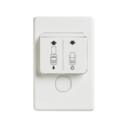 Classic C2000 Series, Access Card Switch, 250VAC, 16A, Suits 1 x 16A 1 x 10A Circuit - Black