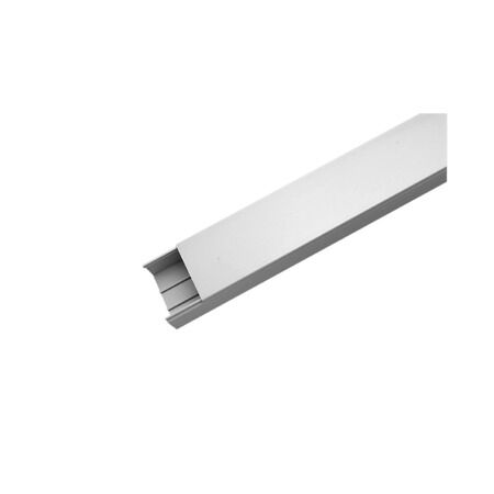Clipsal - Cable Management, Mini Duct, PVC, Standard Duct - 4 Metre Lengths, 50 x 25mm Rectangular WE - White Electric