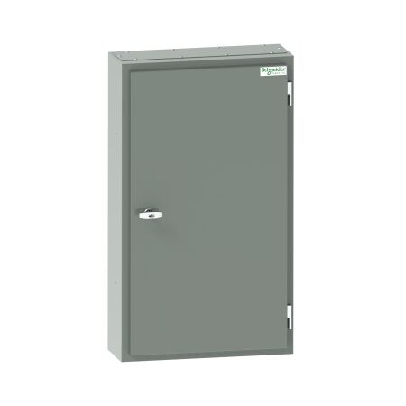 Acti9, MD Isobar standard distribution board, 36 poles, 160A main switch, 18mm, IP56, grey