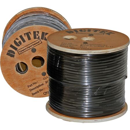 Digitek RG59 BU 95% 100m Reel - 02ADRG59BUR1