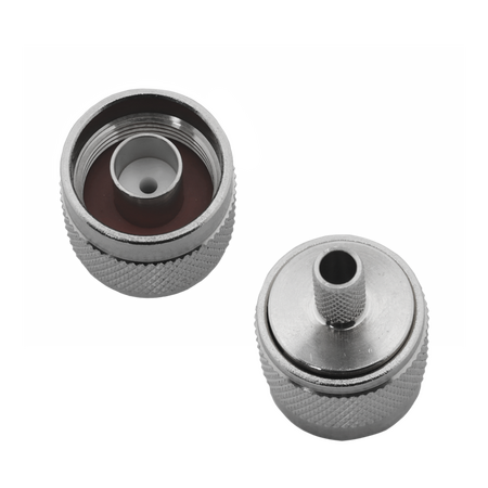 Hills Antenna N Connector Male Crimp for LL240 Cable - Nickel Plated Body - BC85268