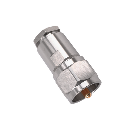 Hills Antenna UHF/PL-259 Connector Male HEX Clamp for RG-213 Cable - Nickel Plated Body - BC85281