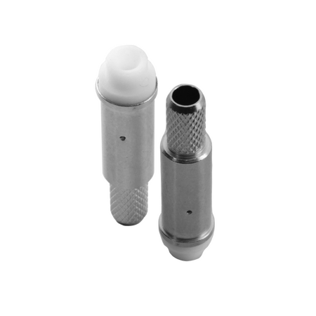 Hills Antenna FME Connector Female Crimp for LL195 & RG-58 Mini Cable - Nickel Plated Body - BC85290