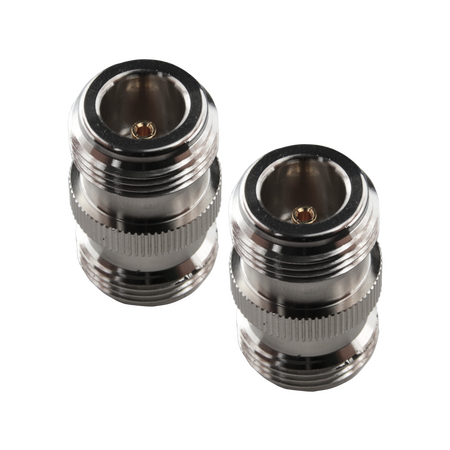 Hills Antenna N Female to N Female Adaptor - Nickel Plated Body - BC85295