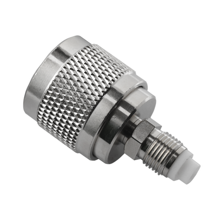 Hills Antenna N Male to FME Female Adaptor - Nickel Plated Body - BC85296