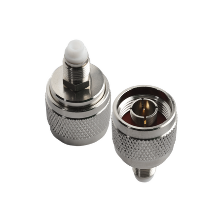 Hills Antenna N Male to FME Female Adaptor - Nickel Plated Body - BC85296