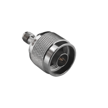 Hills Antenna N Male to SMA Female Adaptor - Nickel Plated Adaptor - BC85302