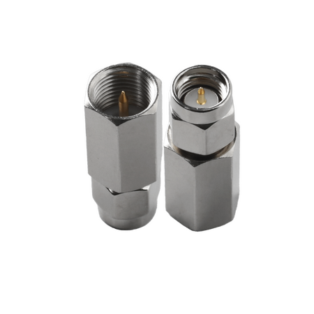 Hills Antenna FME Male to SMA Male Adaptor - Nickel Plated Body - BC85305