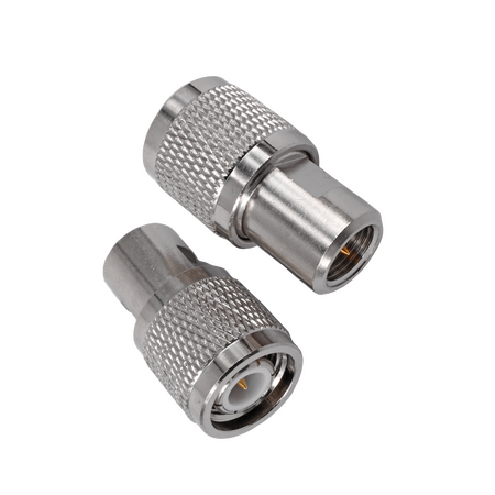 Hills Antenna FME Male to TNC Male Adaptor - Nickel Plated Body - BC85306