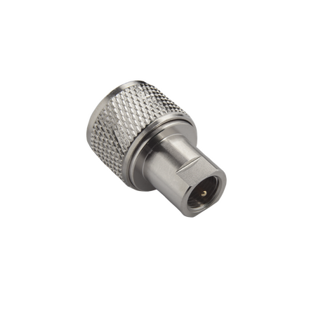 Hills Antenna UHF/PL-259 Male to FME Male Adaptor - Nickel Plated Body - BC85308