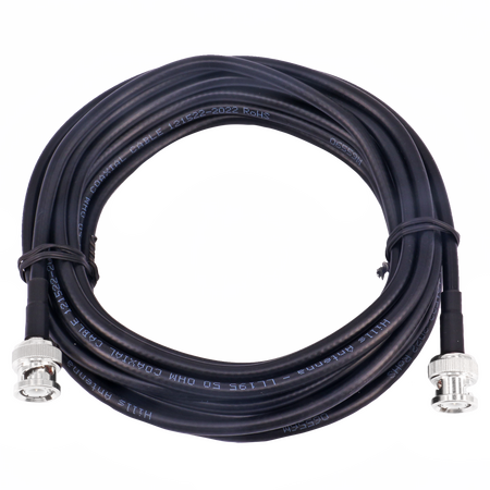Hills Antenna BNC Male - BNC Male Patch Lead in LL195 - 5M - BC85356