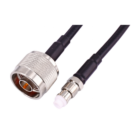 Hills Antenna FME Female to N Male Patch Lead in LL195 - 5M - BC85380