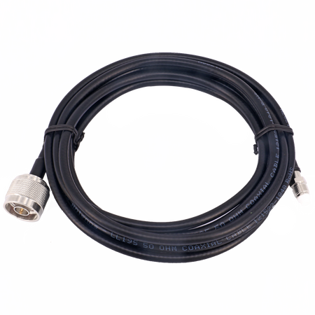 Hills Antenna FME Female to N Male Patch Lead in LL195 - 5M - BC85380