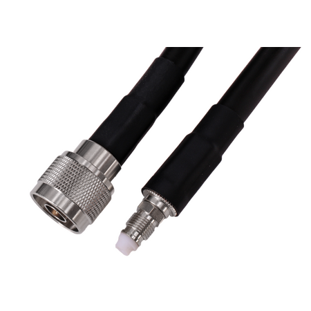 Hills Antenna FME Female to N Male Patch Lead in LL400 - 15M - BC85392