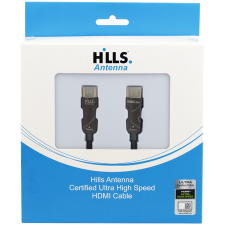 Hills Antenna BC85419 8K Ultra High-Speed HDMI® Active Optical Cable (AOC) - 10M - BC85419