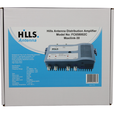 Hills Antenna FC658002C Maxilink-30 Distribution Amplifier - FC658002C
