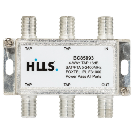 Hills Antenna BC85093 4-Way 16dB 2.4GHz Tap - BC85093