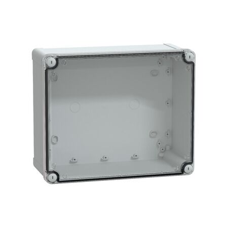 Thalassa, PC box, IP66 IK08 RAL7035 Int.H275W225D120 Ext.H291W241D128 Transp.cover H60