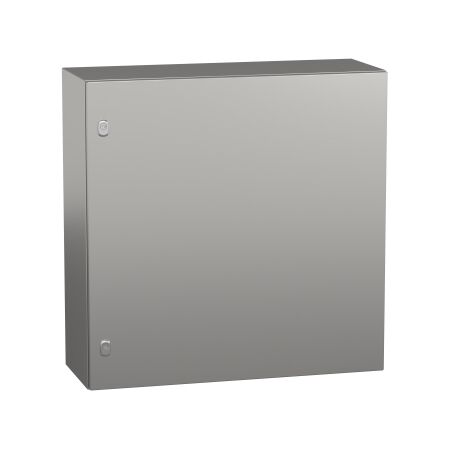 Spacial S3X, Wall mounted enclosure, stainless steel 316L, plain door, 800x800x300mm, IP66