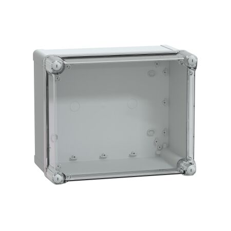 Thalassa, ABS box, IP66 IK07 RAL7035 Int.H275W225D160 Ext.H291W241D168 Transp.cover H60