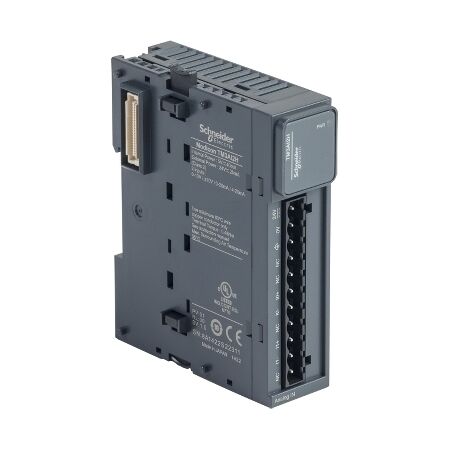 Modicon TM3, Analog input module, 2 inputs high resolution (screw) 24 VDC