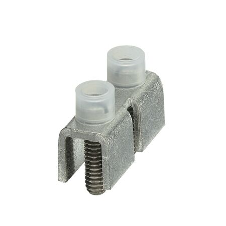 Linergy, Plug-in bridge, Linergy TR, 2 points, for screw terminal NSYTRV502, 2 way, red, set of 10
