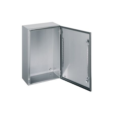 Spacial S3X, Wall mounted enclosure, stainless steel 316L, plain door, 300x300x150mm, IP66