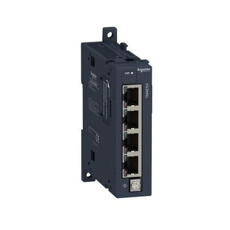 Modicon M241, Module Network TM4 4 Ethernet Switch