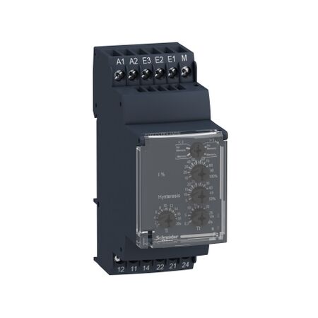 Harmony Control Relays, Modular 1 phase current Control Relay, 5A, 2CO, 2…500mA, 24…240V AC DC