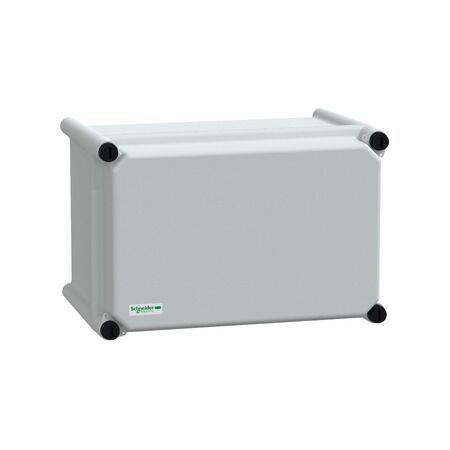 Thalassa, PLS box, polyester rear, opaque PC cover IP66 18x27x18cm