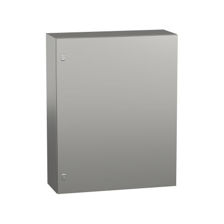 Spacial S3X, Wall mounted enclosure, stainless steel 316L, plain door, 1000x800x300mm, IP66