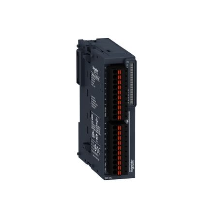 Modicon TM3, Discrete input module, 16 inputs (spring) 24 VDC