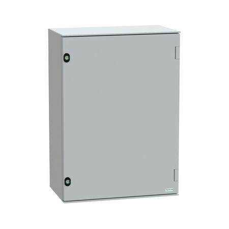 Thalassa, Wall mounted polyester enclosure, Thalassa PLM, plain door, 747x536x300mm, IP66, IK10, RAL 7035