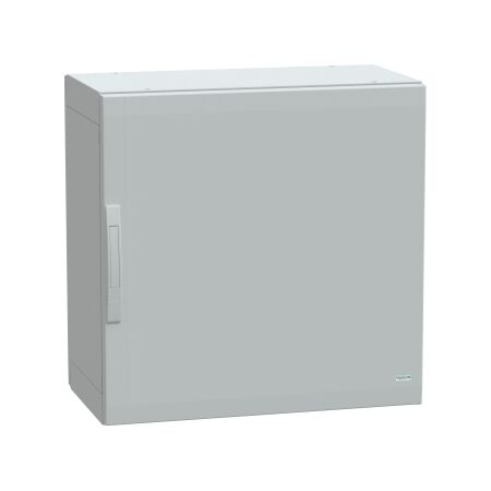 Thalassa, Floor standing polyester enclosure, Thalassa PLA, plain door, completely sealed, 750x750x420mm, IP65, IK10
