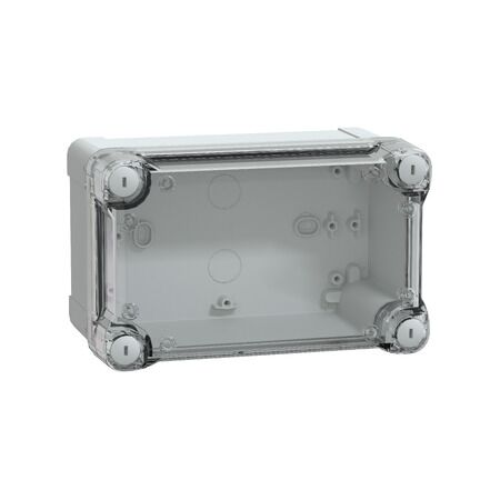 Thalassa, ABS box, IP66 IK07 RAL7035 Int.H175W105D100 Ext.H192W121D105 Transp.cover H40
