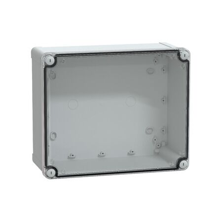 Thalassa, ABS box, IP66 IK07 RAL7035 Int.H275W225D120 Ext.H291W241D128 Transp.cover H60