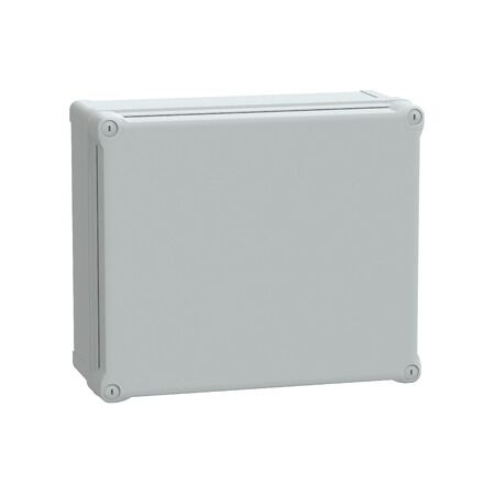 Thalassa, ABS box, IP66 IK07 RAL7035 Int.H325W275D160 Ext.H341W291D168 Opaque cover H60