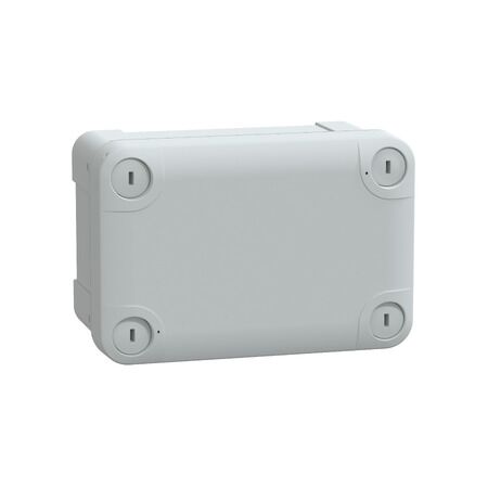 Thalassa, ABS box, IP66 IK07 RAL7035 Int.H125W80D65 Ext.H138W93D72 Opaque cover H20