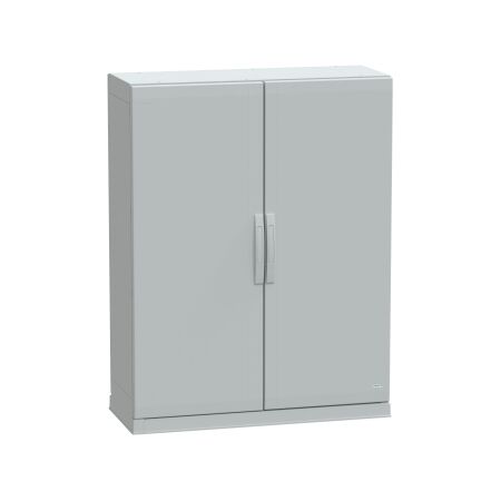 Thalassa, Floor standing polyester enclosure, Thalassa PLA, plain door, open bottom, 1250x1000x420mm, IP54, IK10