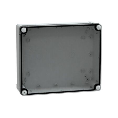 Thalassa, ABS box, IP66 IK07 RAL7035 Int.H275W225D80 Ext.H291W241D88 Transp.cover H20