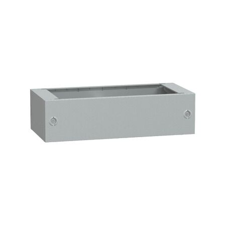 Thalassa, Polyester glassreinforced plinth, for enclosure PLA(T)74 front opening IP44-IK10 RAL7035