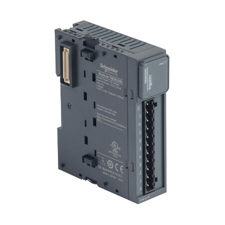 Modicon TM3, Analog input module, 2 inputs high resolution (spring) 24 VDC