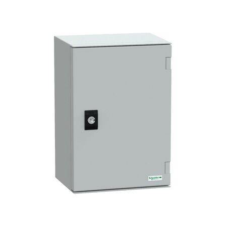 Thalassa, Wall mounted ABS + PC enclosure, Thalassa PLM, plain door, 310x215x160mm, IP66, IK10, RAL 7035